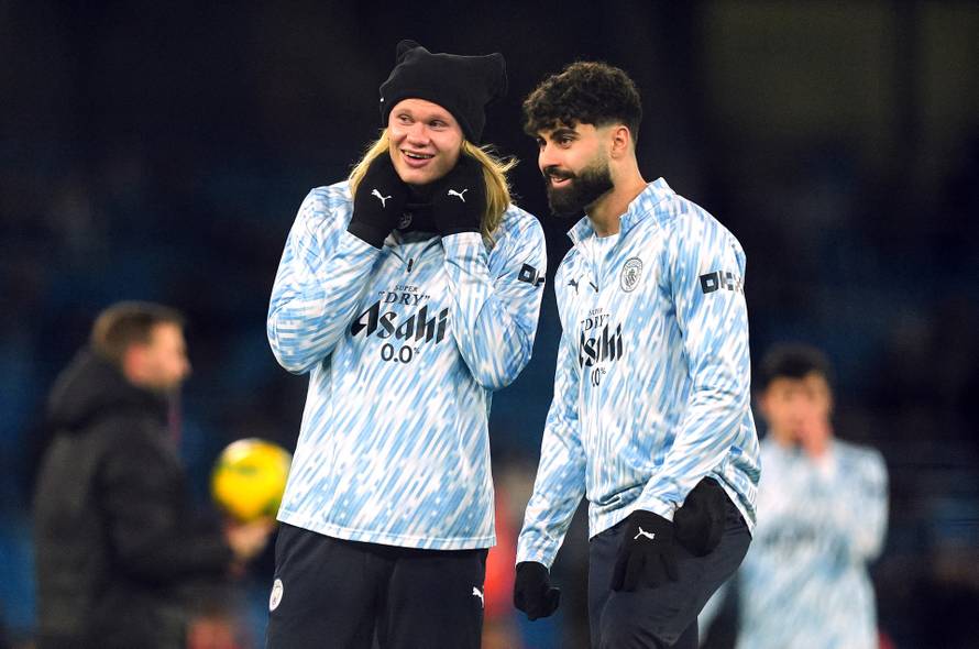 Erling Haaland and Josko Gvardiol file photo