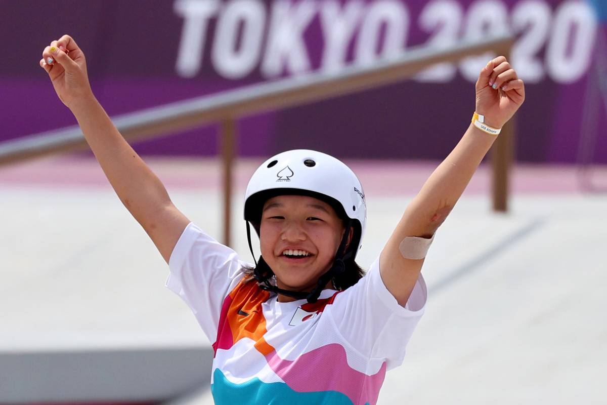 Djevojčica (13) osvojila je zlato za Japan na Olimpijskim igrama