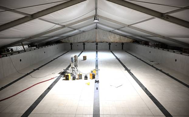 Zagreb: Radovi na Bazenu Špansko