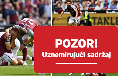 Stravična ozljeda: Igraču nakon duela s Vlašićem puknula noga, Nikola od šoka briznuo u plač