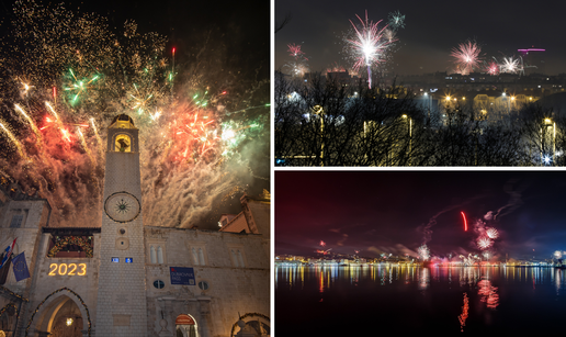 FOTO Pogledajte spektakularne vatromete diljem Hrvatske