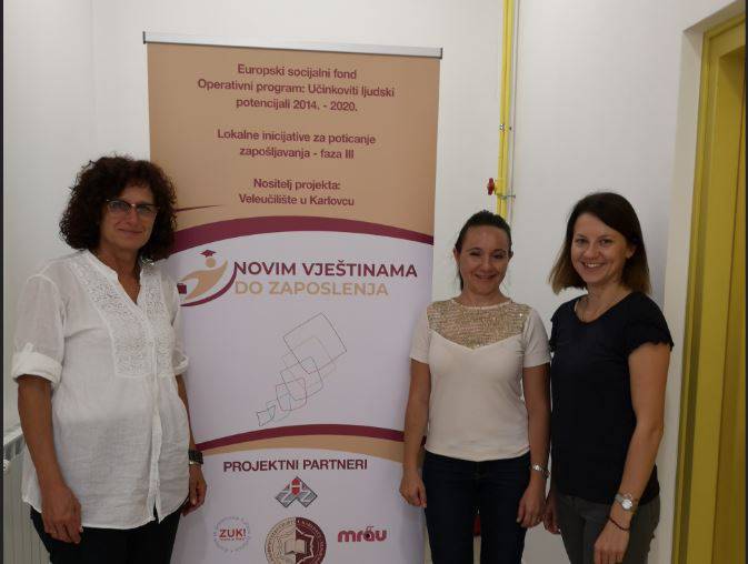 Projekt "Novim vještinama do zaposlenja" u Karlovcu