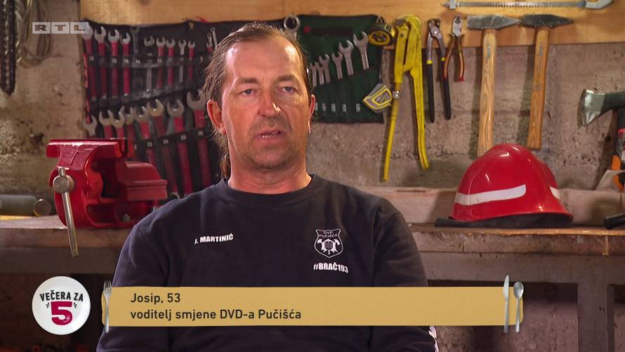 Danas u Večeri za 5 kuha Josip: 'Glavno mi je da se zabavimo!'