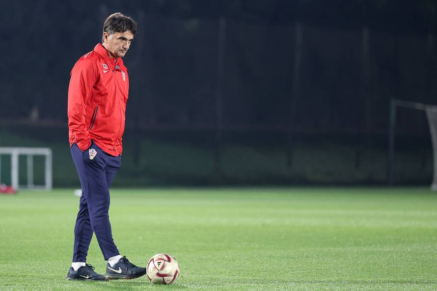 KATAR 2022 -  Hrvatska nogometna reprezentacija odradila trening