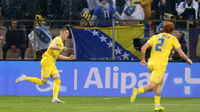 Euro 2024 Qualifier - Play-Off - Bosnia and Herzegovina v Ukraine