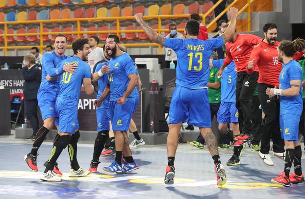 2021 IHF Handball World Championship - Preliminary Round Group B - Tunisia v Brazil