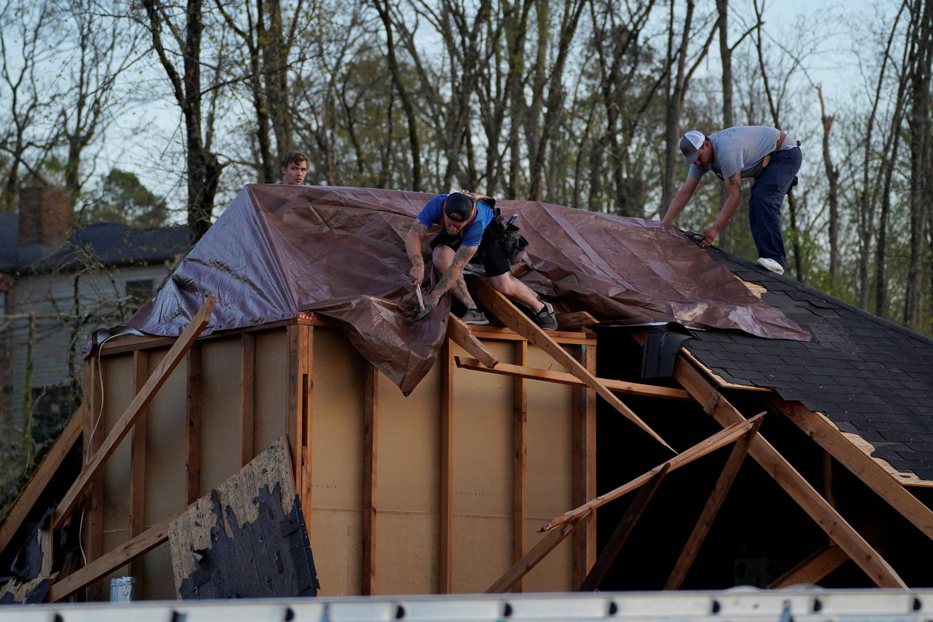 Monster storm system tore through the South and Midwest