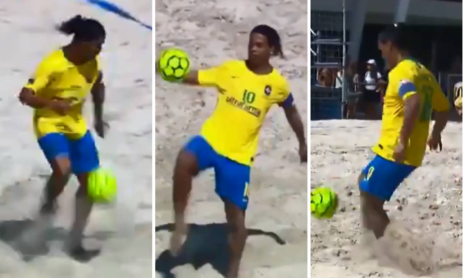 Bucmast i bosonog na plaži, Ronaldinho je i dalje čarobnjak