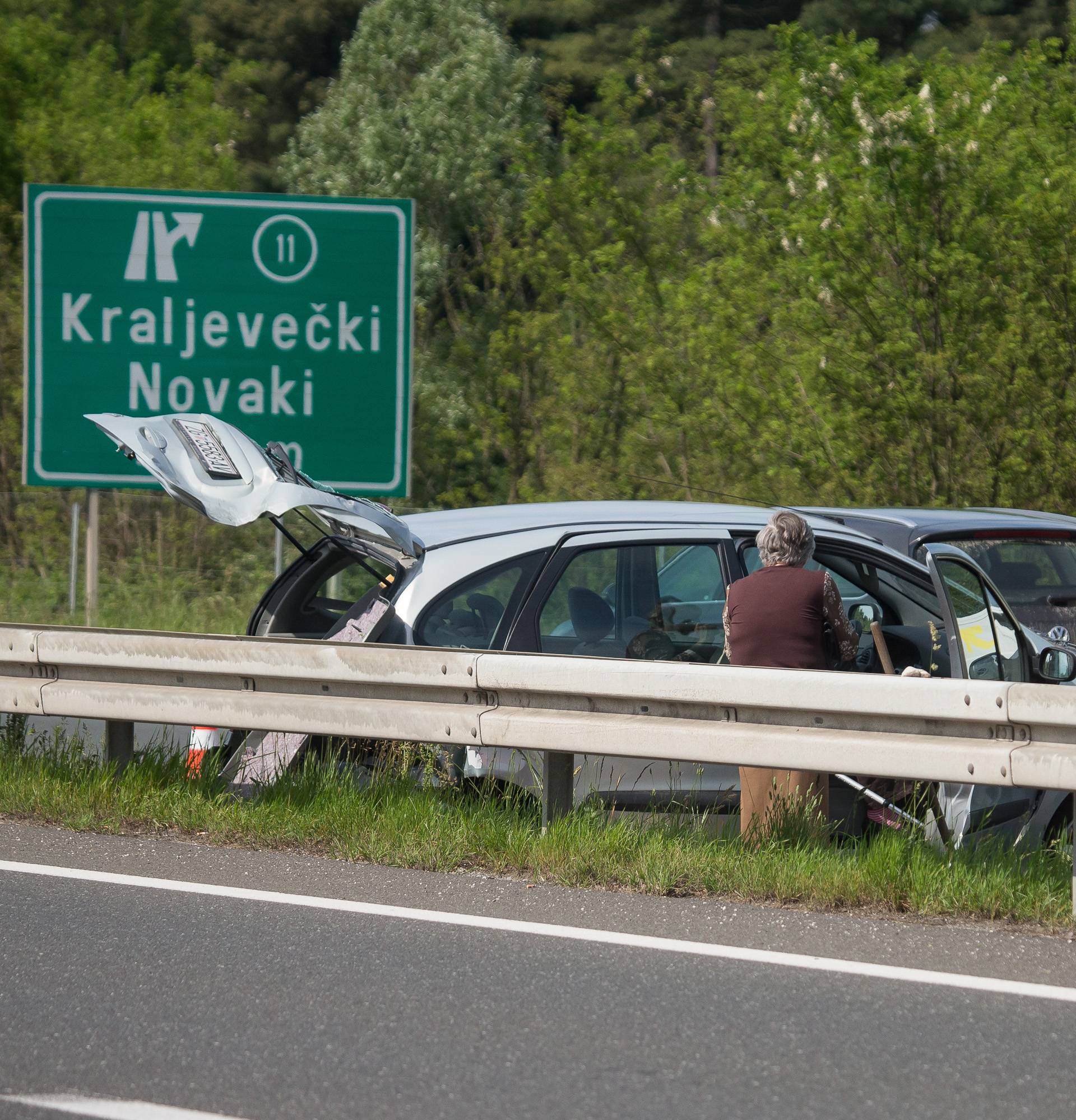 Sudar četiri automobila na A4: Još se ne zna ima li ozlijeđenih