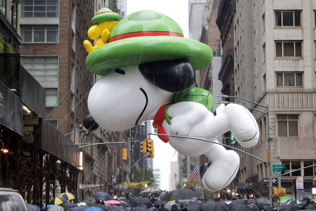 98th Macy's Thanksgiving Day Parade in New York City