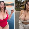 FOTO Ukrajinsku ljepoticu grudi su proslavile, a sada ih &zcaron;eli smanjiti: 'Svi bulje u mene'
