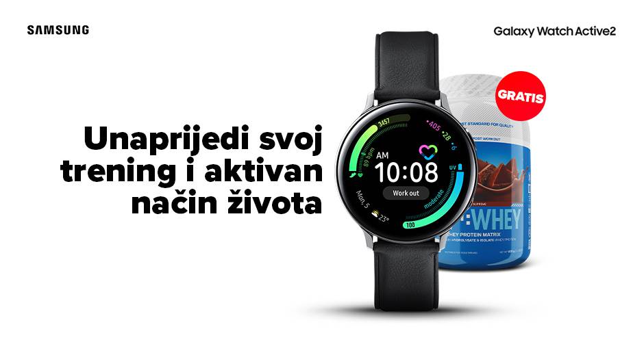 Galaxy Watch Active 2: prava podrška aktivnom životu