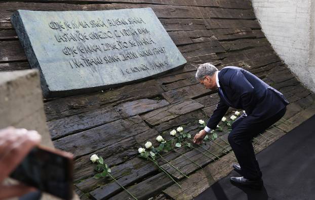 Komemoracija "Sjećanje za budućnost" u Spomen-području Jasenovac