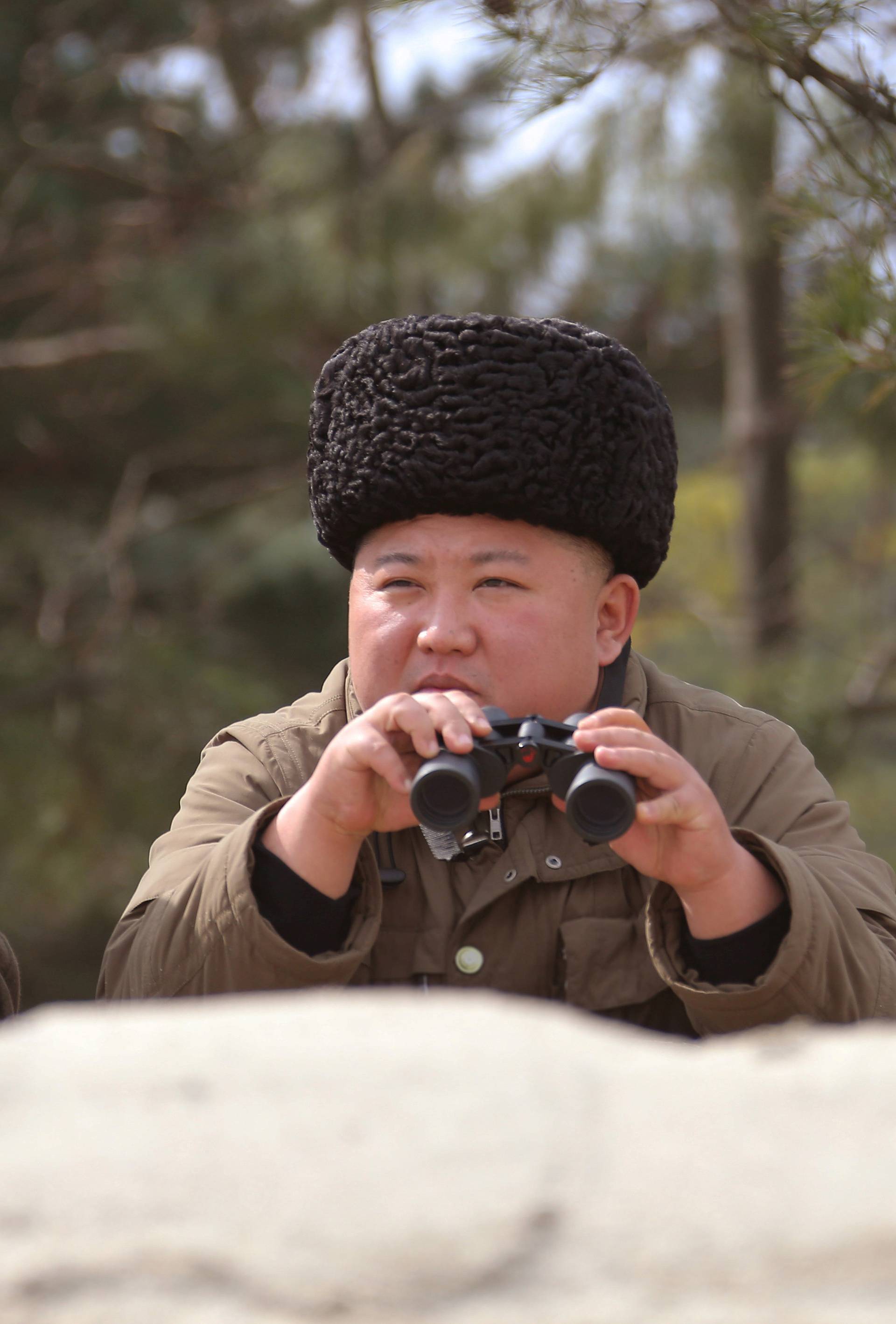 North Korean leader Kim Jong Un is seen in this undated picture