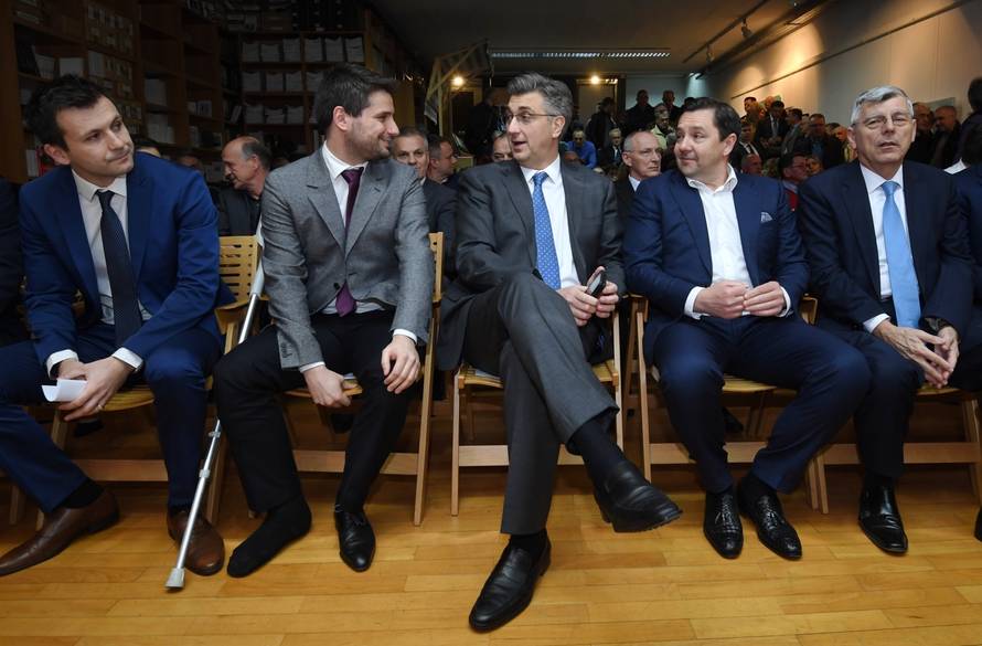 Zagreb: Andrej PlenkoviÄ na obljetnici osnutka HDZ Trnje odrÅ¾anoj u NSK