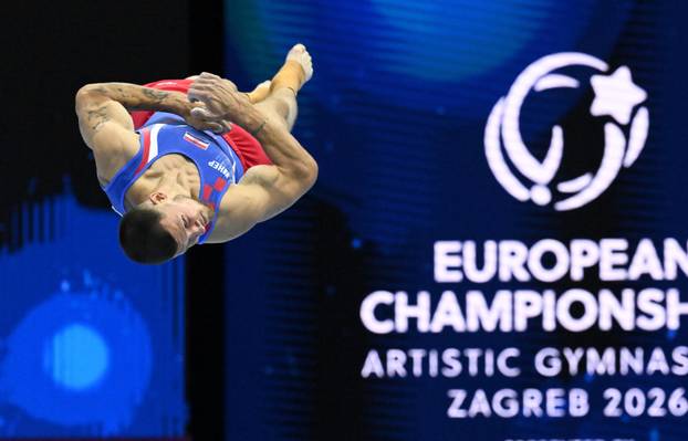 Zagreb: Europsko prvenstvo u muškoj sportskoj gimnastici
