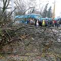 Nevrijeme paraliziralo promet u Zagrebu: Tramvaji ne voze izme&dstrok;u Maksimira i Dubrave