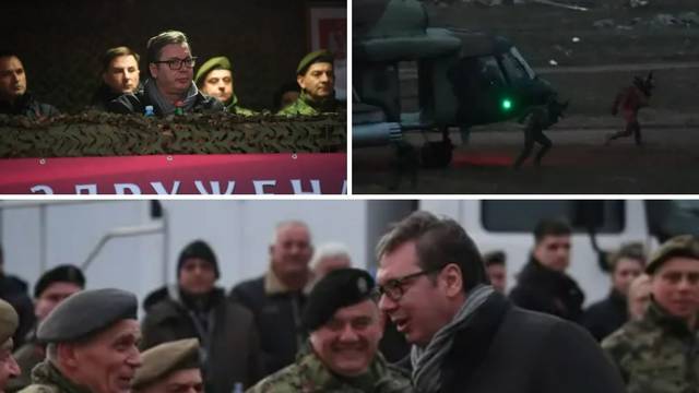 Vučić o vojnoj vježbi u kojoj se gađalo 'Kornetom': 'Bilo je rizično, jedva sam čekao kraj'