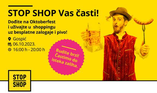 STOP SHOP Gospić vas poziva na Oktoberfest!