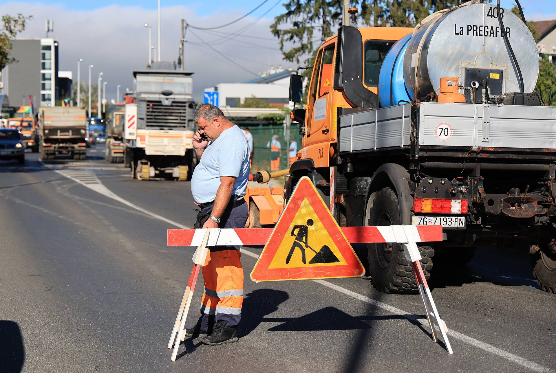 Zagreb: Zbog radova zatvoren dio Samoborske ceste