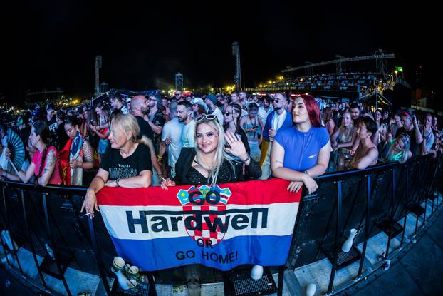 Split - Treca Vecer Ultra Festivala. DJ  Hardwell. 