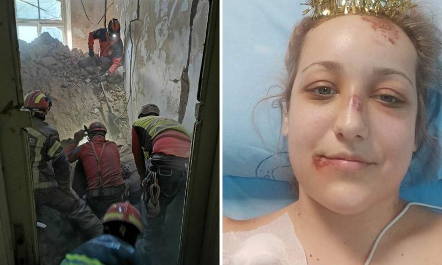 Gabi na rukama heroja:  'Bila sam ispod ruševina i pomislila 'To je to, ovo će biti moj kraj'