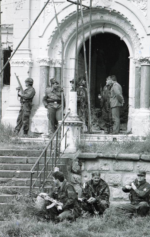 Oslobođenje Pakraca tijekom vojne operacije Bljesak - 1.5.1995.