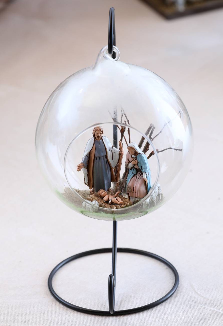 'Moje jaslice u čaši, školjkama i kutijicama prava su atrakcija'