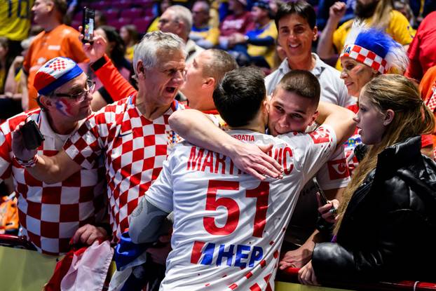 Malmo: EHF Europsko rukometno prvenstvo 2026., Hrvatska - Gruzija