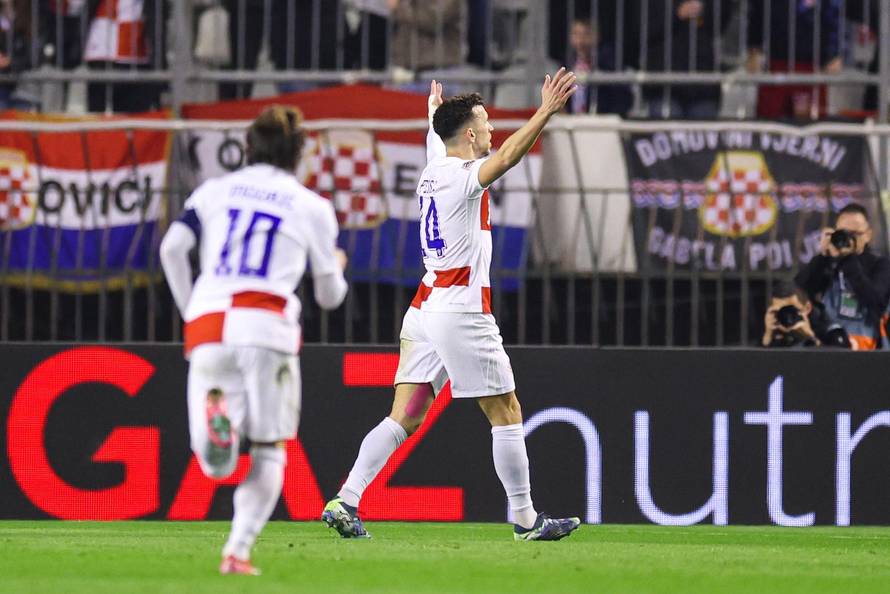 Prva utakmica četvrtfinala UEFA Lige nacija između Hrvatske i Francuske