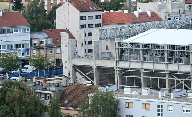Zagreb: Stadion u Kranjčevićevoj u izgradnji