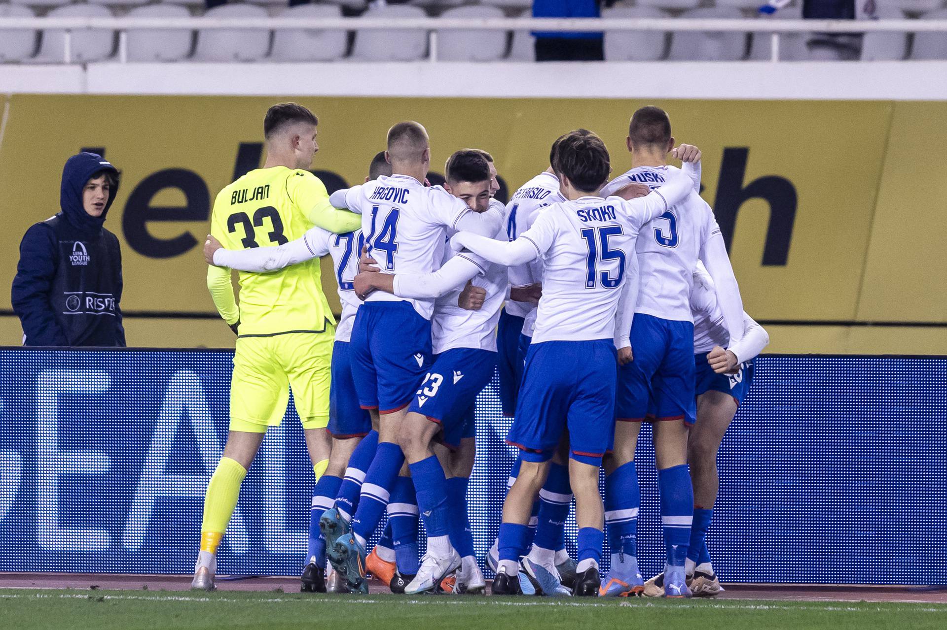 Hajduk prošao u osminu finala juniorske Lige prvaka