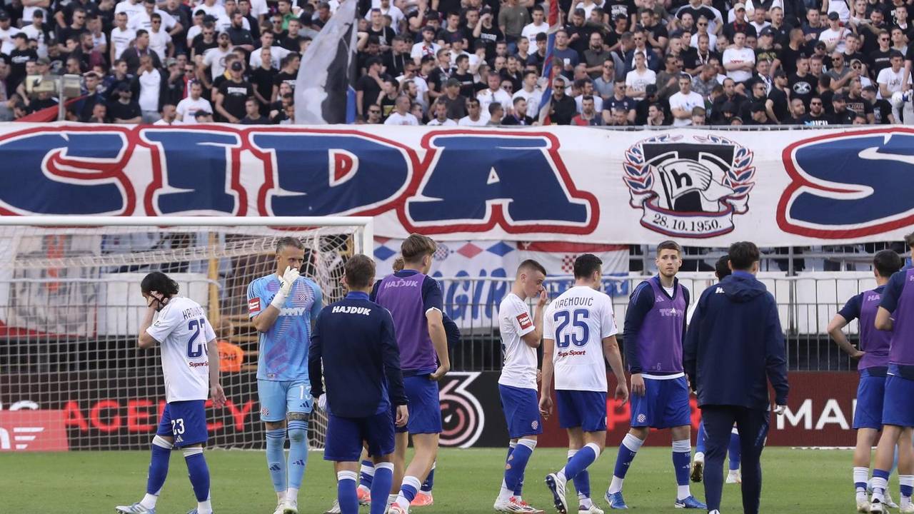 Ovo je ljestvica HNL-a u drugom dijelu sezone. Hajduk je peti...