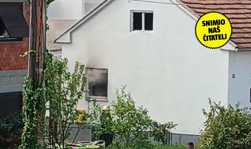 VIDEO Vatra planula u kuhinji obiteljske kuće u Velikoj Gorici: 'Zapalila se napa, ugašeno je'