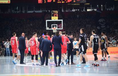 VIDEO Kaos u finalu: Zvezdi titula nakon što su igrači Partizana odbili izaći na teren?