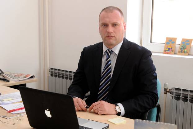 ARHIVA - 2014. Vinkovci: Mario Banoži?, pro?elnik ureda za kulturu i sport