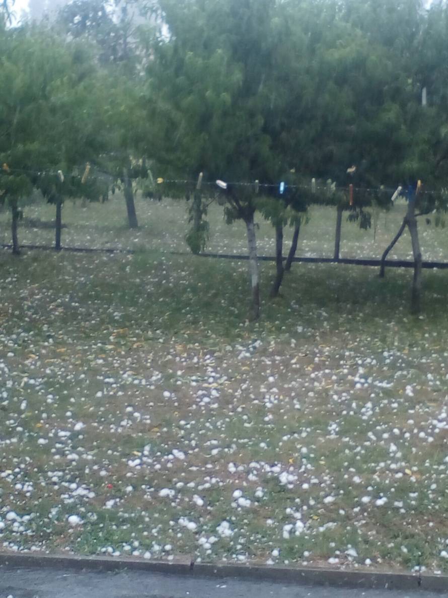 Počelo nevrijeme: U Mariji Bistrici tuča kao golf loptice