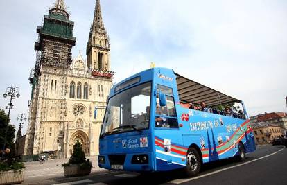 Zagreb: Turistički autobusi bez krova vozit će gradom 