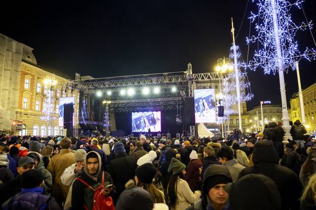 Doček Nove Godine na glavnom gradskom trgu