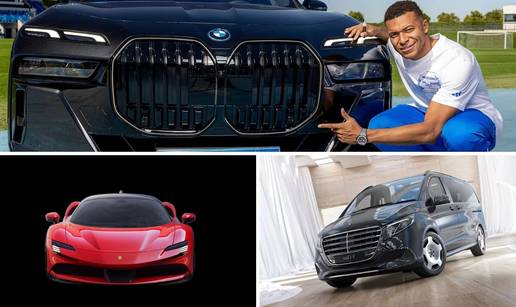 FOTO Ovo je vozni park Kyliana Mbappéa: Izgleda impresivno, ali ne vozi nijedan od ovih auta!