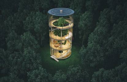 Arhitekt dizajnirao kuću oko ogromnog drveta u Kazahstanu