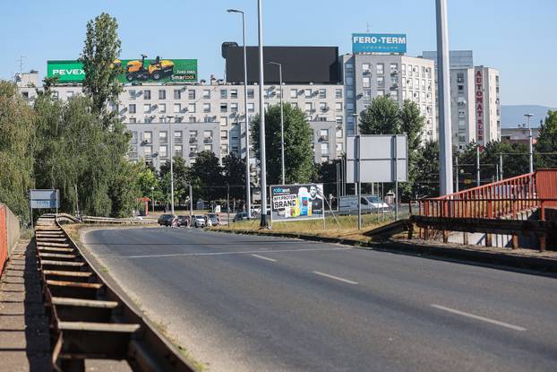 Zagreb: Obnovljeni istočni kolnik Jadranskog mosta otvoren je za promet