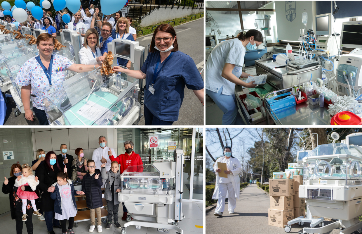 Palčići i dalje na valu dobrote: Rodilištu u  Općoj bolnici Nova Gradiška donirana tri uređaja