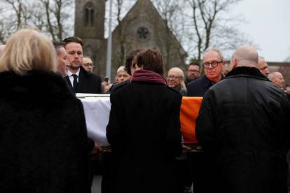 Funeral of Irish musician Shane MacGowan in Tipperary