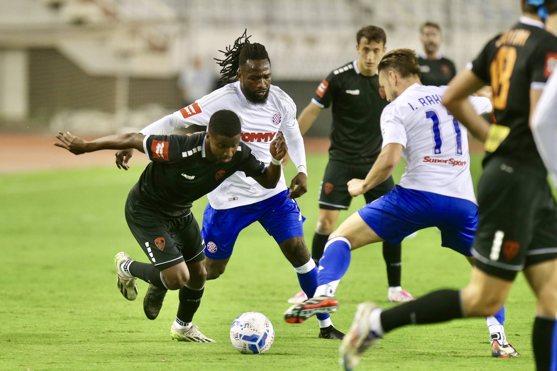 Split: HNK Hajduk i HNK Šibenik u utakmici  9. kola Prve HNL