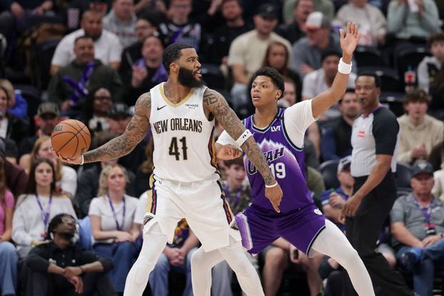 NBA: New Orleans Pelicans at Utah Jazz