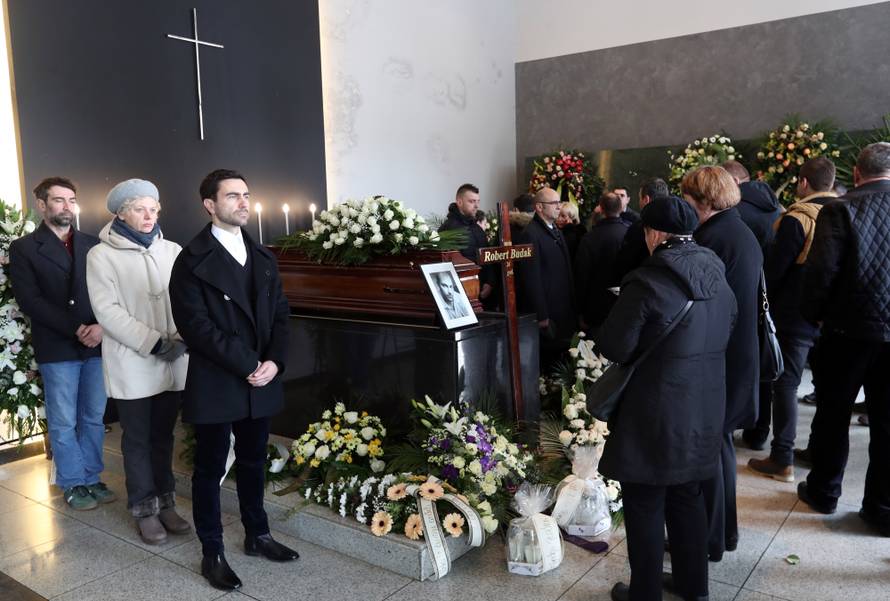 Zagreb: Posljednji ispraÄaj glumca Roberta Budaka