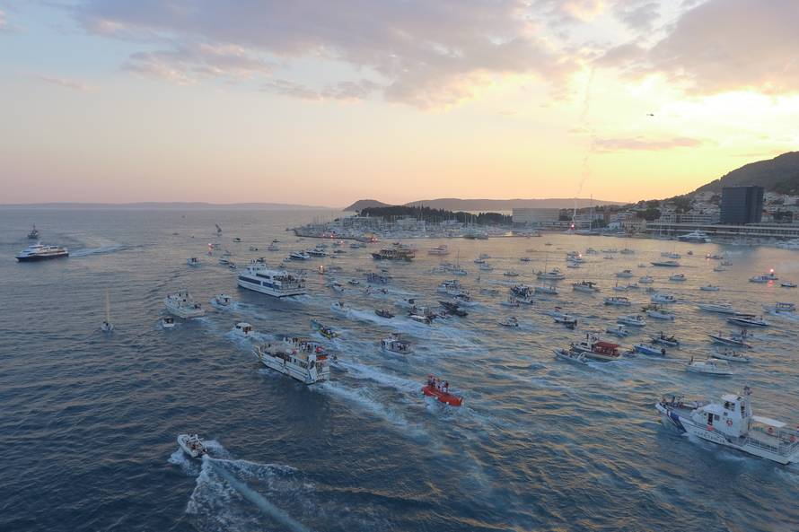 Pogledajte fantastične snimke iz zraka: Split ispratio Olivera