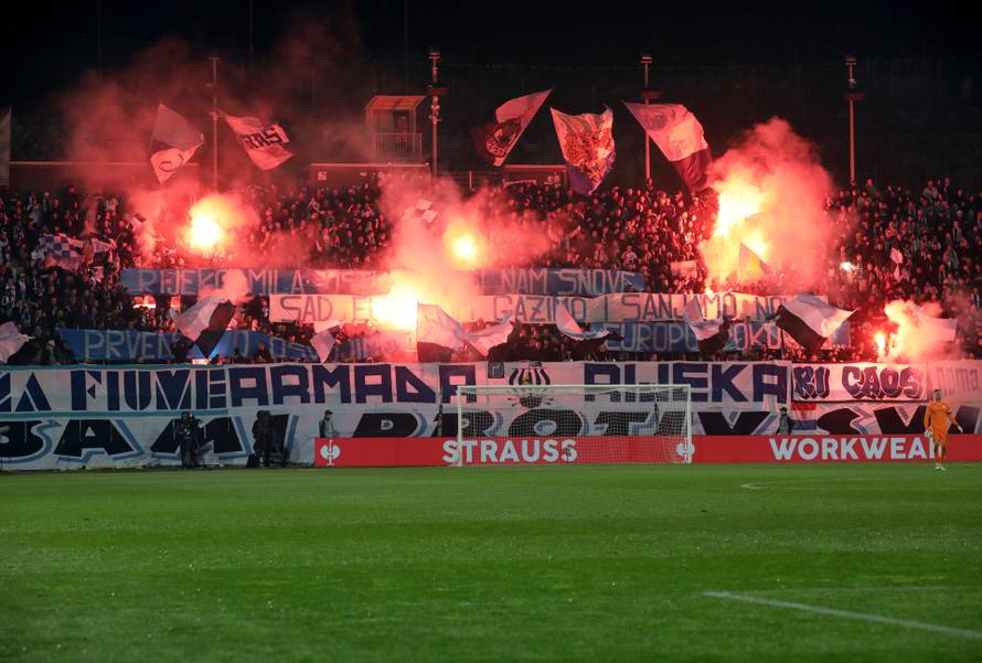 Rijeka: HNK Rijeka protiv RC Strasbourg u osmini finala UEFA Konferencijske lige