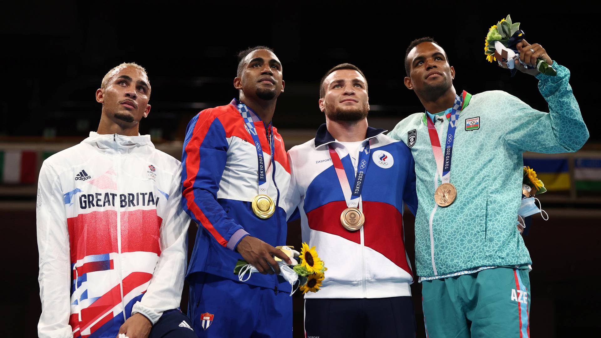 Boxing - Men's Light Heavyweight - Medal Ceremony